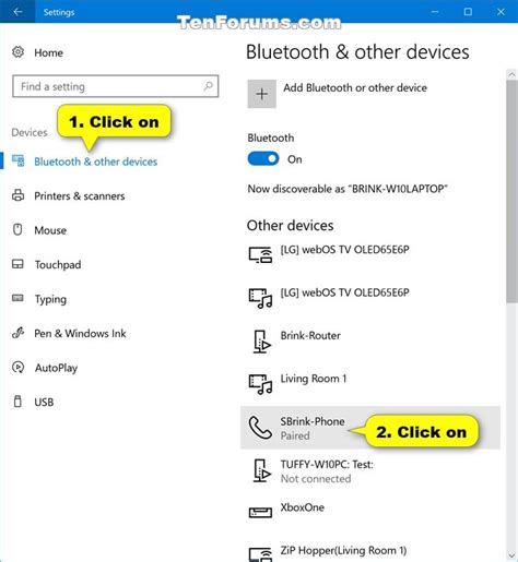 Unpair Bluetooth Device on Windows 10 PC | Tutorials