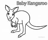 Printable Kangaroo Coloring Pages For Kids  Cool2bKids sketch template