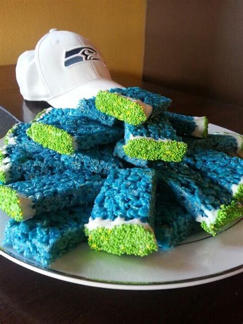 Except Broncos and Carolina colors Seahawks Food, Seahawks Party ...