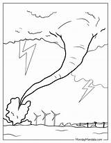 20 Tornado Coloring Pages Free PDF Printables sketch template