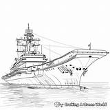 Aircraft Carrier Coloring Pages  Free & Printable sketch template