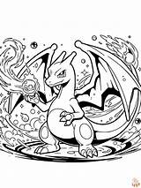 Charizard Coloring Page sketch template