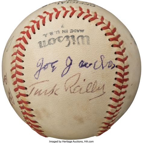 The Finest "Shoeless Joe" Jackson Signed Baseball on Earth.. ... | Lot ...