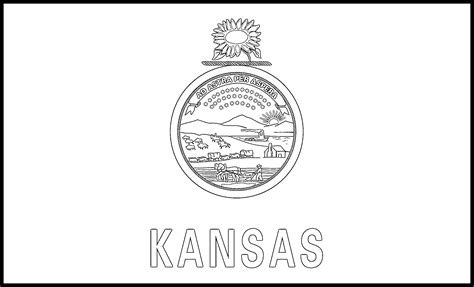 Kansas State Symbols Coloring Pages Coloring Pages
