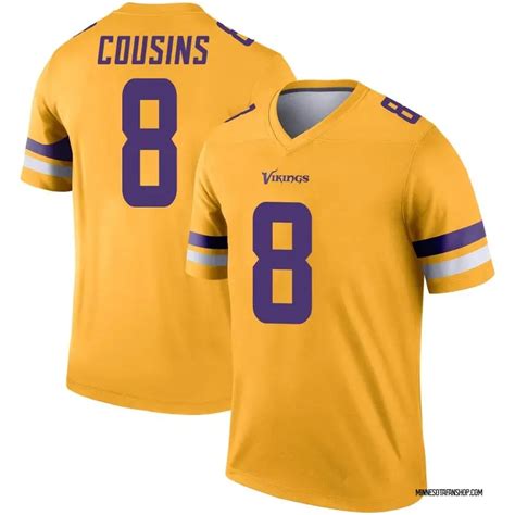 Kirk Cousins Jersey, Kirk Cousins Legend, Game & Limited Jerseys ...