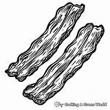 Bacon Coloring Pages  Free & Printable sketch template