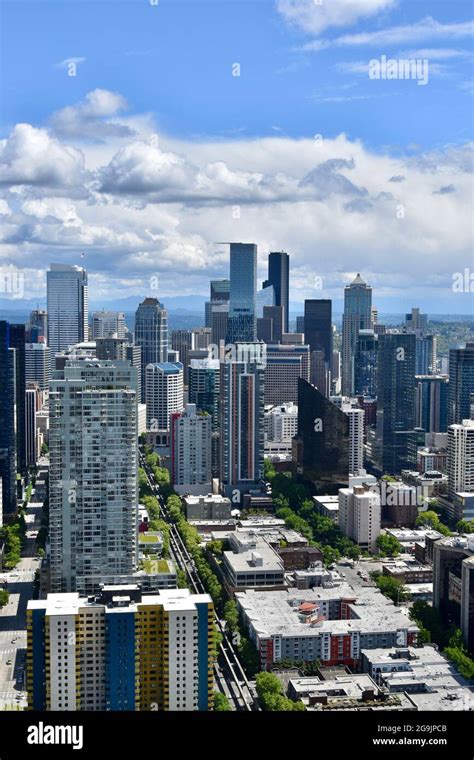 The Seattle, Washington skyline Stock Photo - Alamy