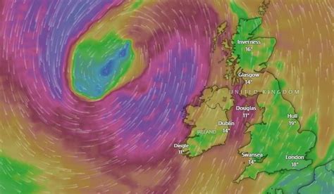 LIVE TRACKER: Follow Storm Kathleen as it heads for Ireland - Mayo Live