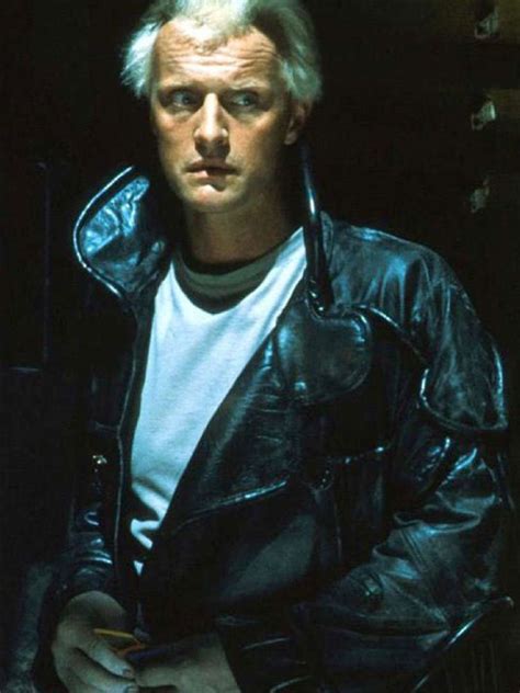 Rutger Hauer Blade Runner Black Trench Coat | Texas Jackets