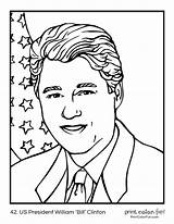 US Presidents coloring pages Printables Of The First 42 American  sketch template