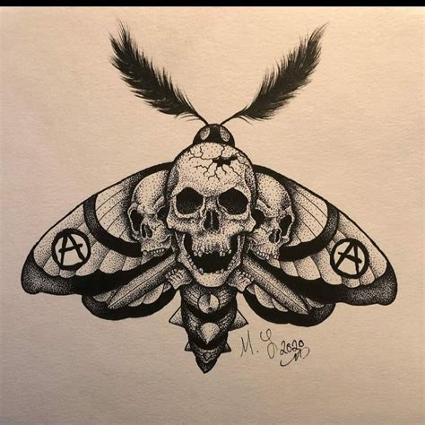 101 Best Death Moth Tattoo Ideas You'll Have To See To Believe! - Outsons