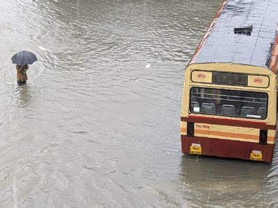 Cyclone in Chennai News: Three workers trapped, as container-house slips in cave-in | Chennai ...