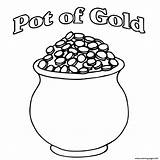 Printable Gold Coins Coloring Pages sketch template