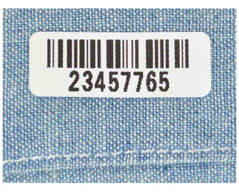 Iron On Barcode Labels | Unitherm Inc.