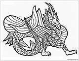 Cute Dragons Coloring Page  Free Printable Pages sketch template