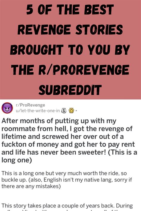 5 Of The Best Revenge Stories Brought To You By The r/ProRevenge ...