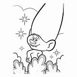 Coloring Pages  Dreamworks Trolls sketch template