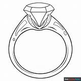 Diamond Ring Coloring Pages sketch template