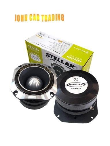 45mm Stellar Horn Tweeter Speaker Car Speaker 45MM Titanium S/Bullet ...