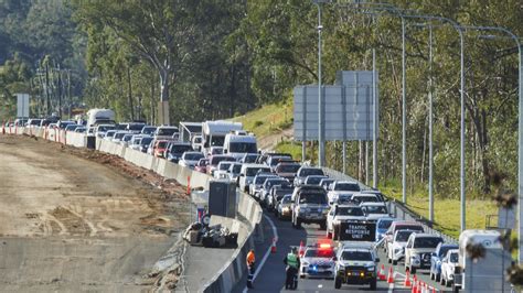 Car and motorcycle crashes close down southbound Bruce Highway traffic ...