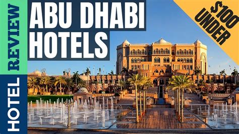 Abu Dhabi Hotels: Best Hotels In Abu Dhabi [Under $100] - YouTube