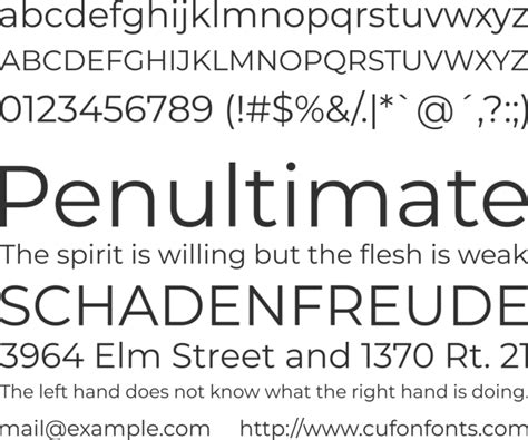 Montserrat Font Family : Download Free for Desktop & Webfont