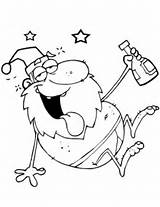 Drunk Santa Claus coloring page  Free Printable Coloring Pages sketch template