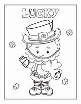 Printable St Patrick Day Coloring Pages sketch template