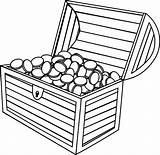 Free Treasure Chest To Print Coloring Page  Printable sketch template