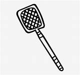 Fly Swatter Coloring Page Sketch sketch template