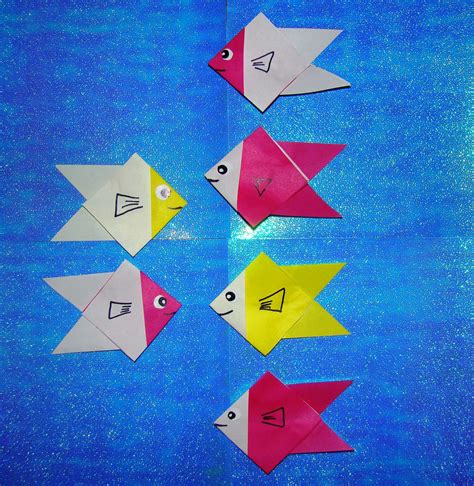 Origami Maniacs: Easy Origami Fish for Little Kids