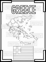 Greece Coloring Pages By The Virtual Explorer  TPT sketch template