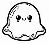 Printable Kawaii Slime Coloring Page – Free Download And  sketch template
