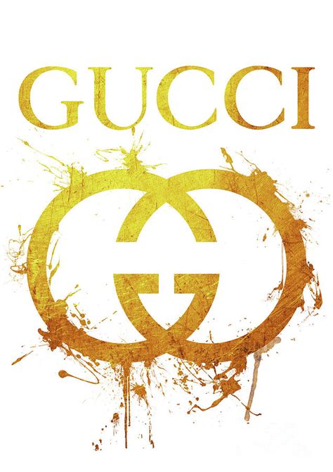 Gucci Logo - 81 Digital Art by Prar Kulasekara