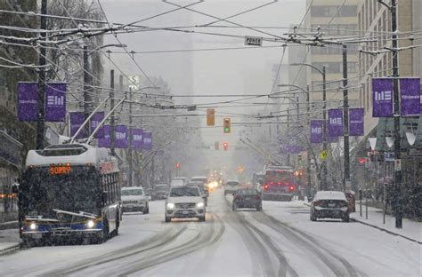 Vancouver Weather Forecast Calls For More Snow, Freezing Temperatures