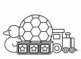Set Of Toys Coloring Page  Free Printable Pages sketch template