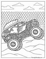 20 Monster Jam Coloring Pages Free PDF Printables sketch template