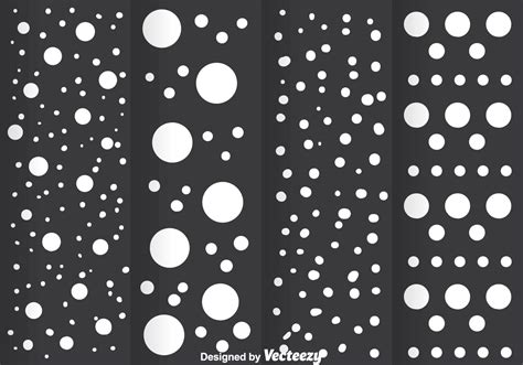 Black And White Polka Dot Pattern 99932 Vector Art at Vecteezy