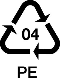 Recyclable PE Logo Download png