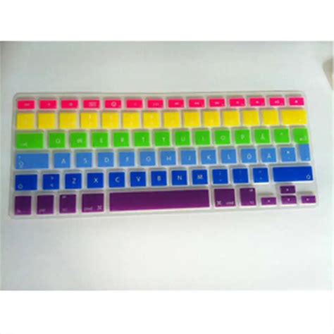 laptop-Swedish-Rainbow-Silicone-Keyboard-Cover-Skin-Protector-for ...