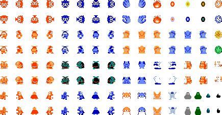 Legend of Zelda NES Sprites | Legend of zelda, Sprite, Pixel design