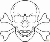 Skull And Crossbones Coloring Page  Free Printable Coloring Pages sketch template