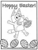 Bluey Easter Coloring Page  coloring Pages Printable sketch template