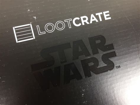 Loot Crate Star Wars Limited Edition Box Review - Hello Subscription