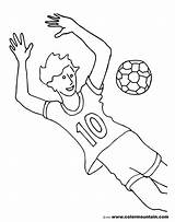 Soccer Goalie Coloring Pages Coloring Pages sketch template