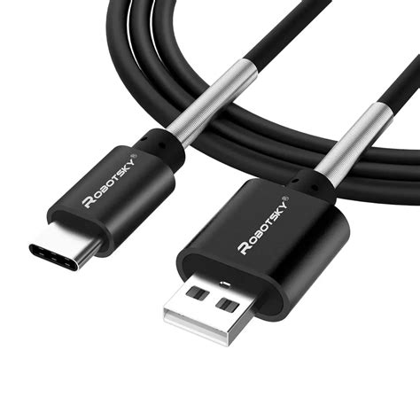 Flexible Spring USB 3.1 Type C Micro USB Cable For Samsung Xiaomi 5 USB Sync Data Fast Charging ...