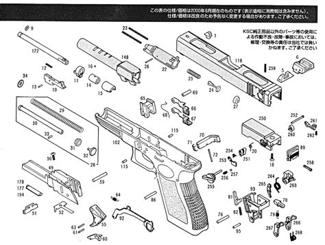 Disassembly, DIY, My Airsoft gun, And Other Things: KSC Glock 18c Exploded Diagram