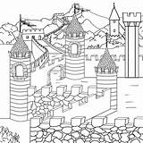 Free Middle Ages Coloring Pages sketch template