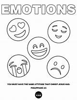 Free Printable Emotion Coloring Pages sketch template