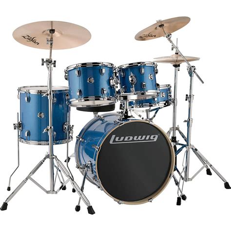 Ludwig LCEE20023 Element Evolution 5-Piece Drum Set w/ Hardware ...